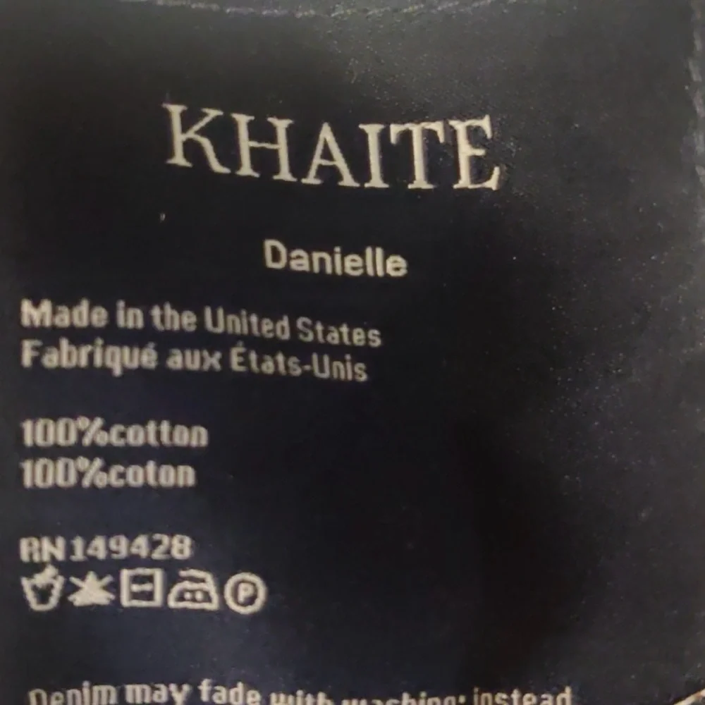 Khaite Women's High Rise Straight Leg Jeans
Size 28 - Picture 5 of 5